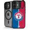 MLB Texas Rangers Split iPhone 17 Kickstand Case