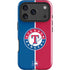 MLB Texas Rangers Split iPhone 17 Pro Impact Case