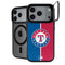 MLB Texas Rangers Split iPhone 17 Pro Kickstand Case