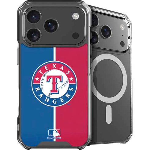 MLB Texas Rangers Split iPhone 17 Pro MagSafe Case