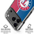 MLB Texas Rangers Split iPhone 17 Pro Max Clear Case