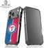 MLB Texas Rangers Split iPhone 17 Pro Max Clear Case