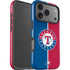 MLB Texas Rangers Split iPhone 17 Pro Max Impact Case