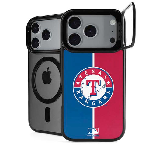 MLB Texas Rangers Split iPhone 17 Pro Max Kickstand Case