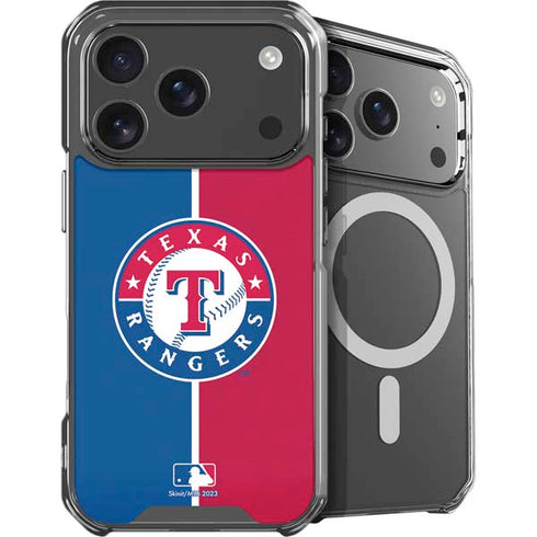 MLB Texas Rangers Split iPhone 17 Pro Max MagSafe Case