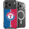 MLB Texas Rangers Split iPhone 17 Pro Max MagSafe Case