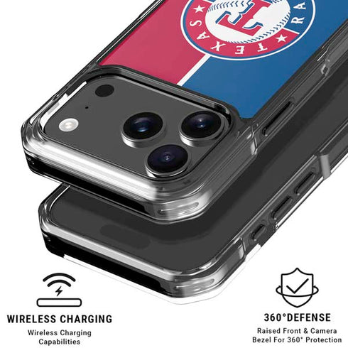 MLB Texas Rangers Split iPhone 17 Pro Max MagSafe Case