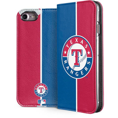 MLB Texas Rangers Split iPhone 7 Folio Case