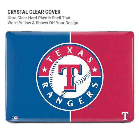 MLB Texas Rangers Split MacBook Pro 14in (2021-24) Case plus Skin