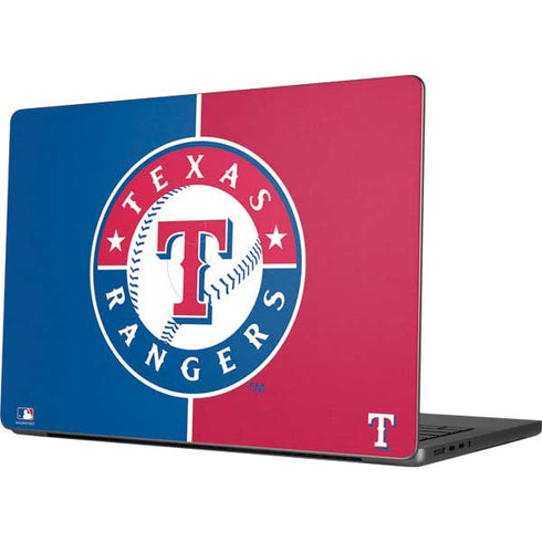 MLB Texas Rangers Split Apple MacBook Pro 14-inch Skin