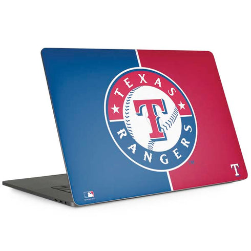 MLB Texas Rangers Split MacBook Skins