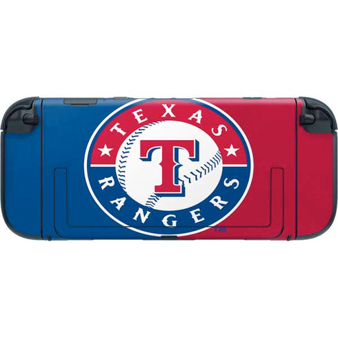 MLB Texas Rangers Split Nintendo Switch 2 (2025) with Joy-Con Skin