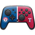 MLB Texas Rangers Split Nintendo Switch 2 (2025) Pro Controller Skin