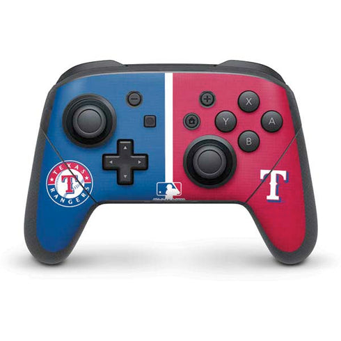 MLB Texas Rangers Split Nintendo Skins