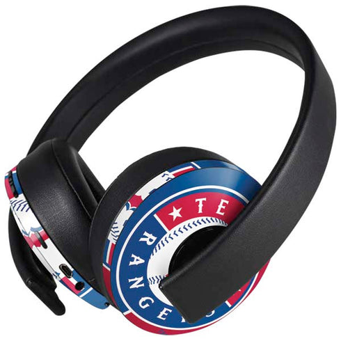 MLB Texas Rangers Split PlayStation 4 Gold Wireless Headset Skin