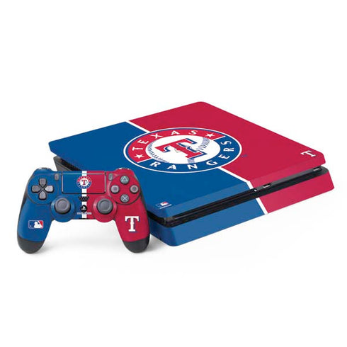 MLB Texas Rangers Split PlayStation PS4 Skins