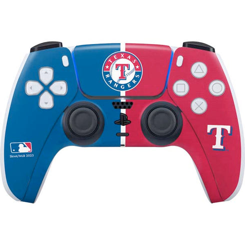 MLB Texas Rangers Split PlayStation PS5 Skins