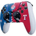 MLB Texas Rangers Split PS5 DualSense Edge Pro Controller Skin