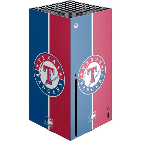 MLB Texas Rangers Split Xbox Series X Skins