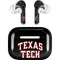 Texas Tech University Bold AirPods Pro 2nd Gen Skin