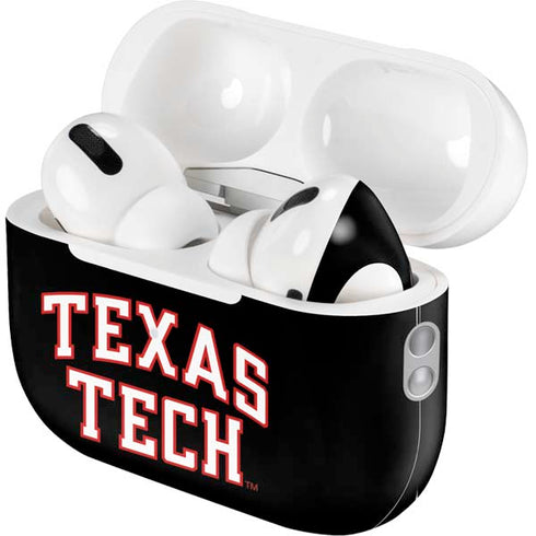 Texas Tech University Bold AirPods Pro 2nd Gen Skin