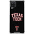 Texas Tech University Bold Galaxy A12 Clear Case