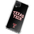Texas Tech University Bold Galaxy A12 Clear Case