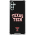 Texas Tech University Bold Galaxy A13 5G Clear Case
