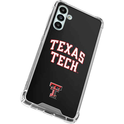 Texas Tech University Bold Galaxy A13 5G Clear Case