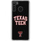 Texas Tech University Bold Galaxy A21 Clear Case