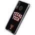 Texas Tech University Bold Galaxy A30 Clear Case