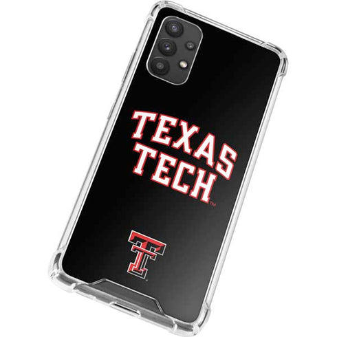 Texas Tech University Bold Galaxy A32 5G Clear Case