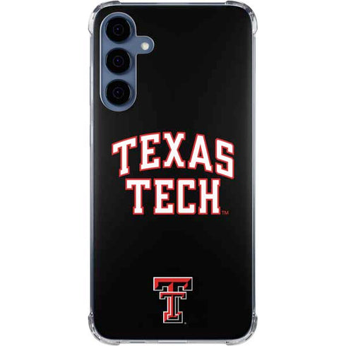 Texas Tech University Bold Galaxy A35 5G Clear Case