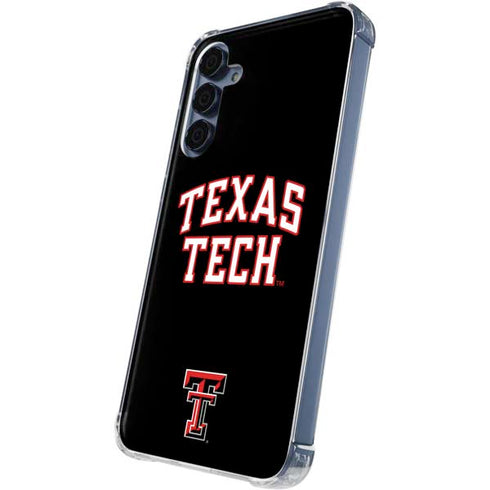 Texas Tech University Bold Galaxy A35 5G Clear Case
