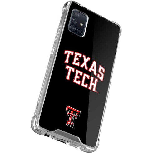 Texas Tech University Bold Galaxy A51 5G Clear Case