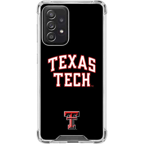 Texas Tech University Bold Galaxy A52 5G Clear Case
