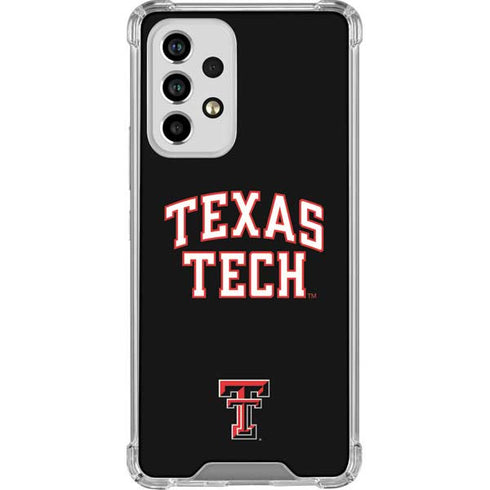 Texas Tech University Bold Galaxy A53 5G Clear Case