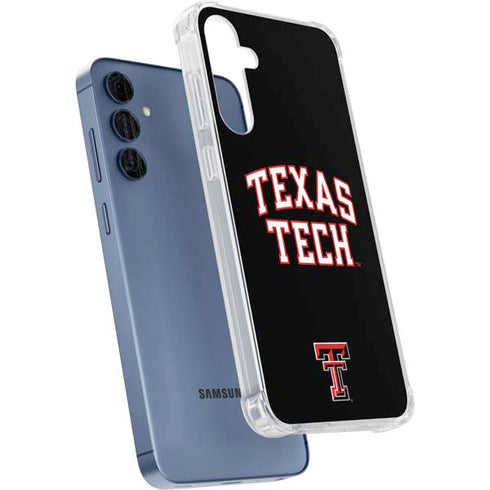 Texas Tech University Bold Galaxy A55 5G Clear Case