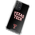 Texas Tech University Bold Galaxy A72 5G Clear Case