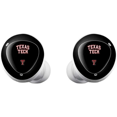 Texas Tech University Bold Galaxy Buds Plus Skin