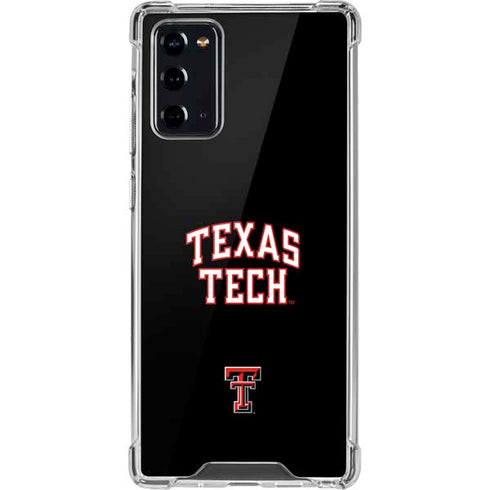 Texas Tech University Bold Galaxy Note20 5G Clear Case