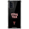 Texas Tech University Bold Galaxy Note20 5G Clear Case