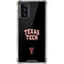 Texas Tech University Bold Galaxy Note20 5G Clear Case