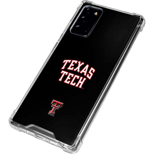 Texas Tech University Bold Galaxy Note20 5G Clear Case