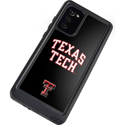 Texas Tech University Bold Galaxy Note20 5G Waterproof Case