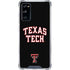 Texas Tech University Bold Galaxy S20 FE Clear Case