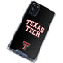 Texas Tech University Bold Galaxy S20 FE Clear Case