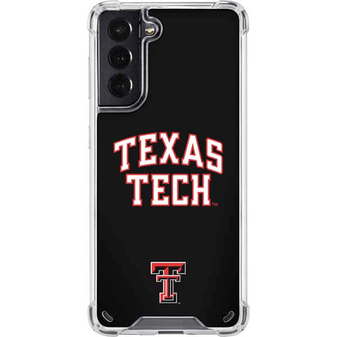 Texas Tech University Bold Galaxy S21 5G Clear Case
