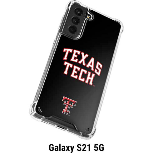 Texas Tech University Bold Galaxy S21 5G Clear Case