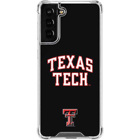 Texas Tech University Bold Galaxy S21 FE Clear Case